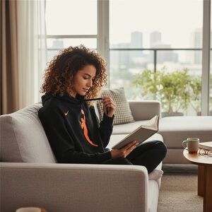 Nike WNBA Pullover Hoodie, Cotton Blend, XL